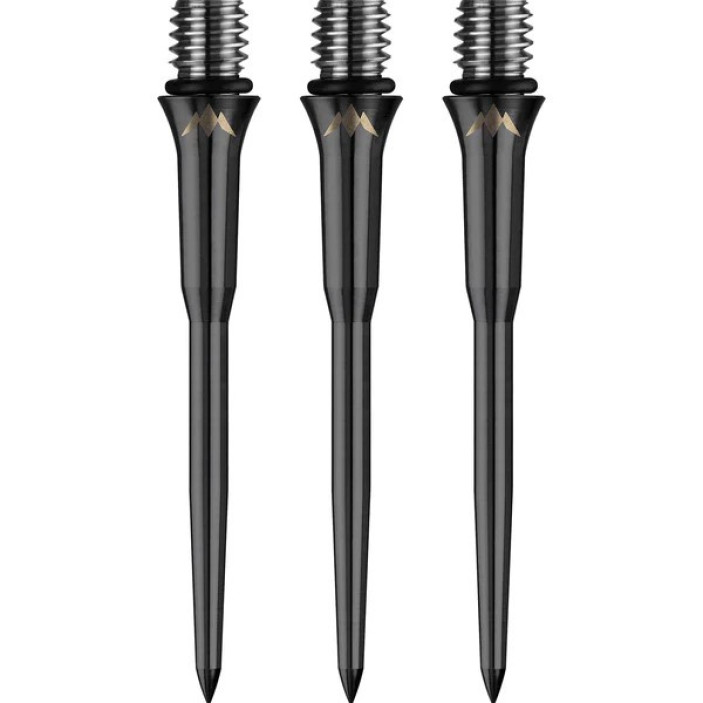 Groty dokręcane 2BA Mission Titan Pro Gładkie Black 30mm