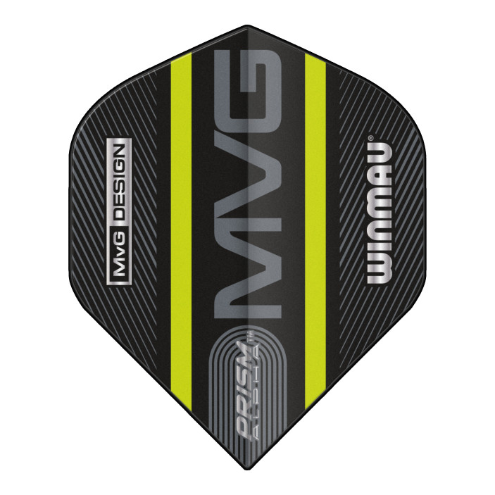 Piórka Winmau Michael Van Gerwen Prism Alpha Black Green