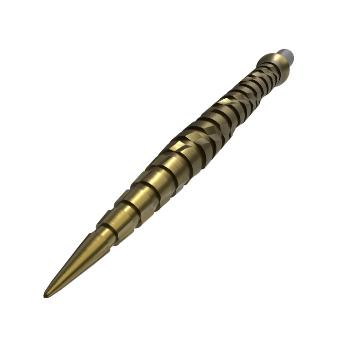 Groty do lotek do steel darta Cuesoul Touch Point II Złote 33mm