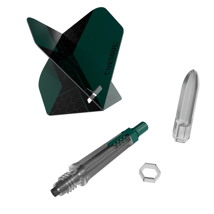 System Cuesoul Koff Carbon Big Standard Green Zielony Rozmiar 4