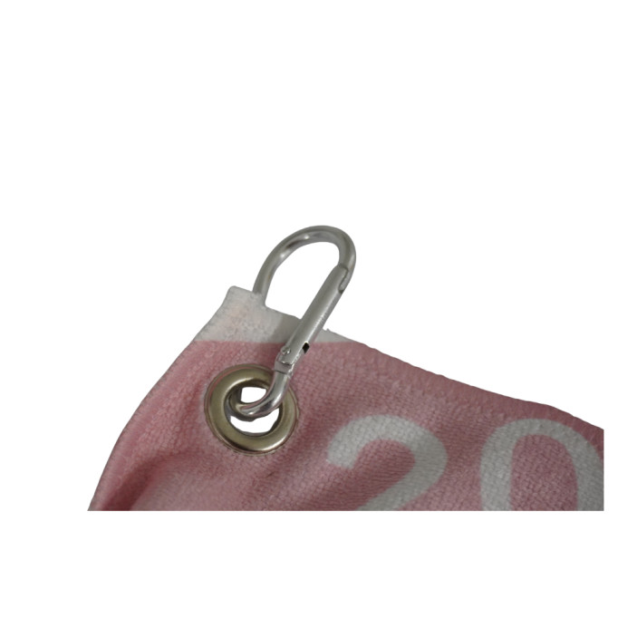 Ręcznik darterski z karabińczykiem BestDarts Warszawa 35x35cm 