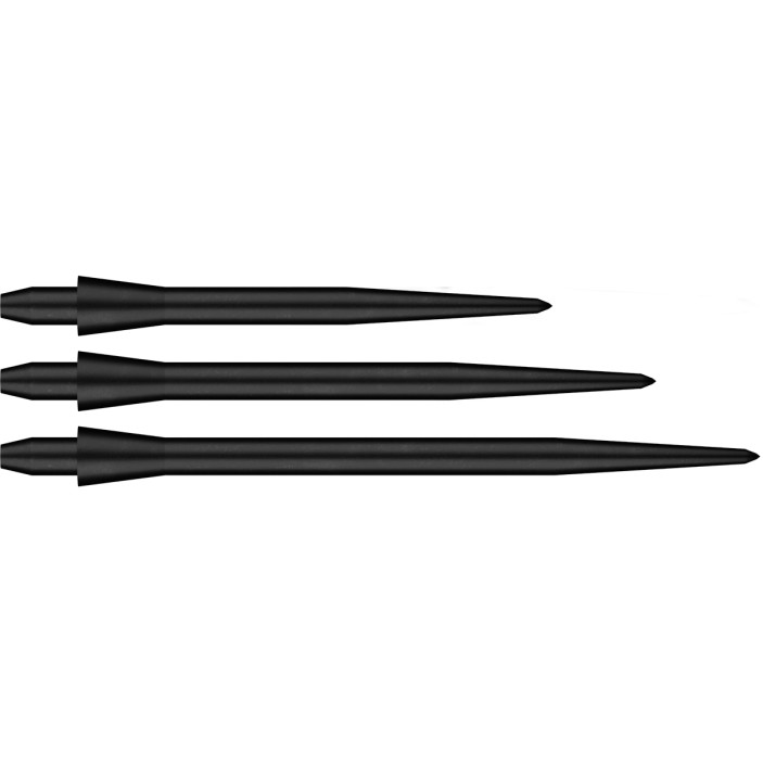 Groty do lotek steel dart Bull's NL Conic Black czarne