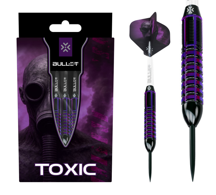 Rzutki Lotki mosiężne Bullet Toxic 23g