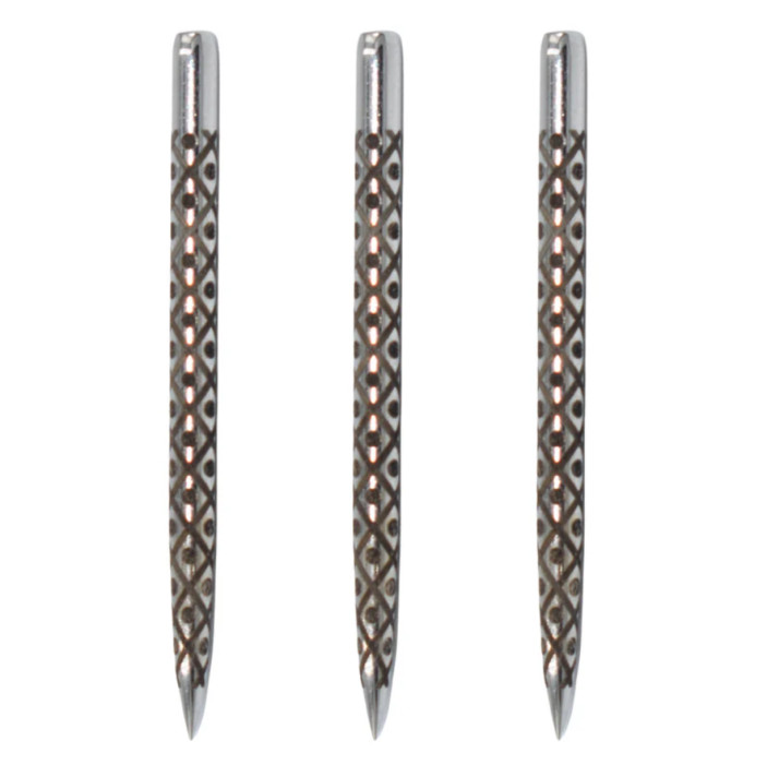 Groty do lotek steel dart Loxley Kraken Silver Srebrne 38mm