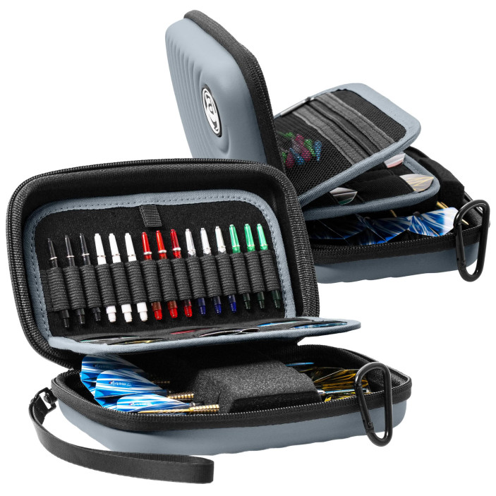 Pokrowiec Etui na rzutki Bull's Orbis XL Szary Grey