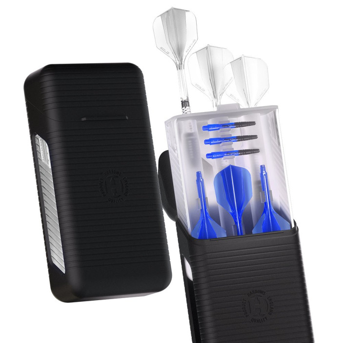 Pokrowiec Etui na lotki Harrows Vault Clear Przezroczysty