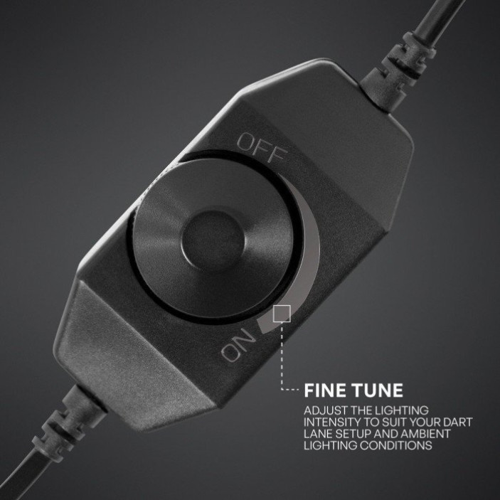 Oświetlenie do tarczy do darta Shot Lumen Core
