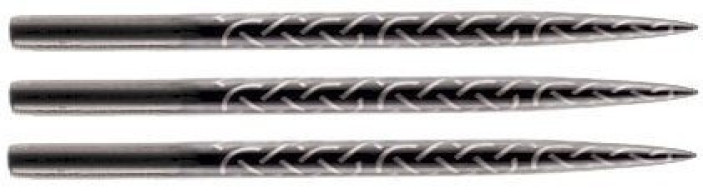 Groty do lotek steel dart Shot Viking Czarne Black 38mm