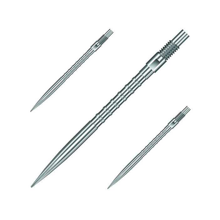 Groty Harrows Heavy Metal Grip Quick Point Silver Srebrne 30mm