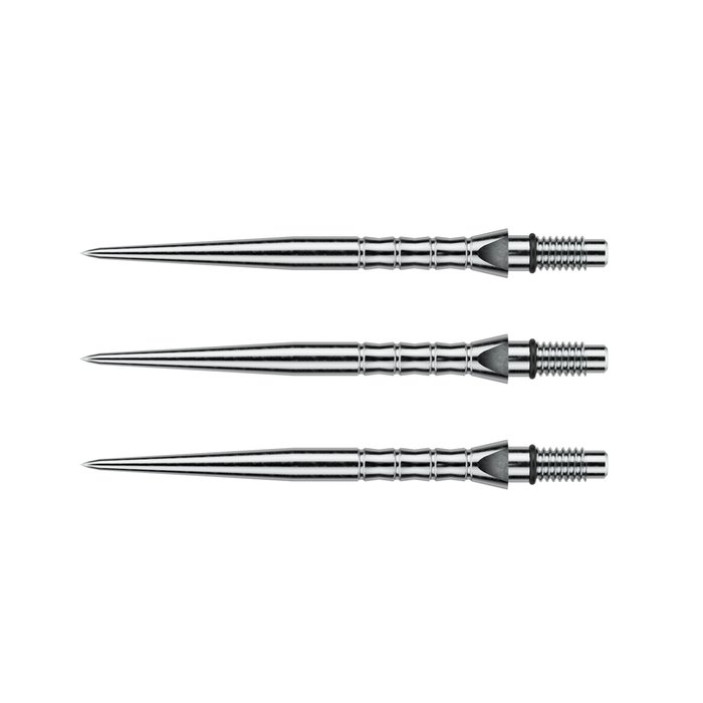 Groty Winmau Switch Point Srebrne falowane wave Silver 40mm