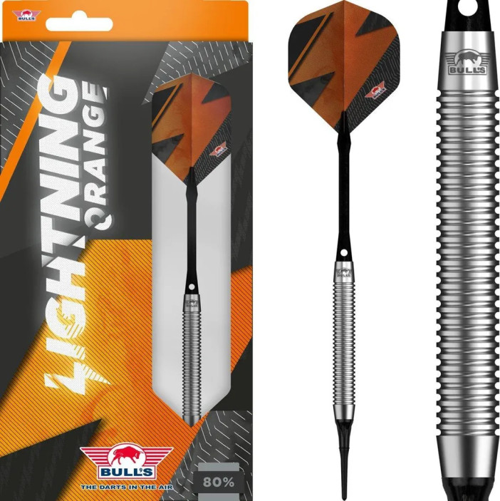 Lotki Rzutki Bull's NL Lightning Orange 80% 18g soft