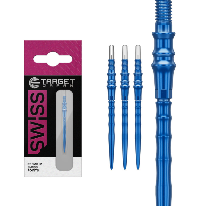 Groty Target Japan Premium Swiss Point Blue 35mm