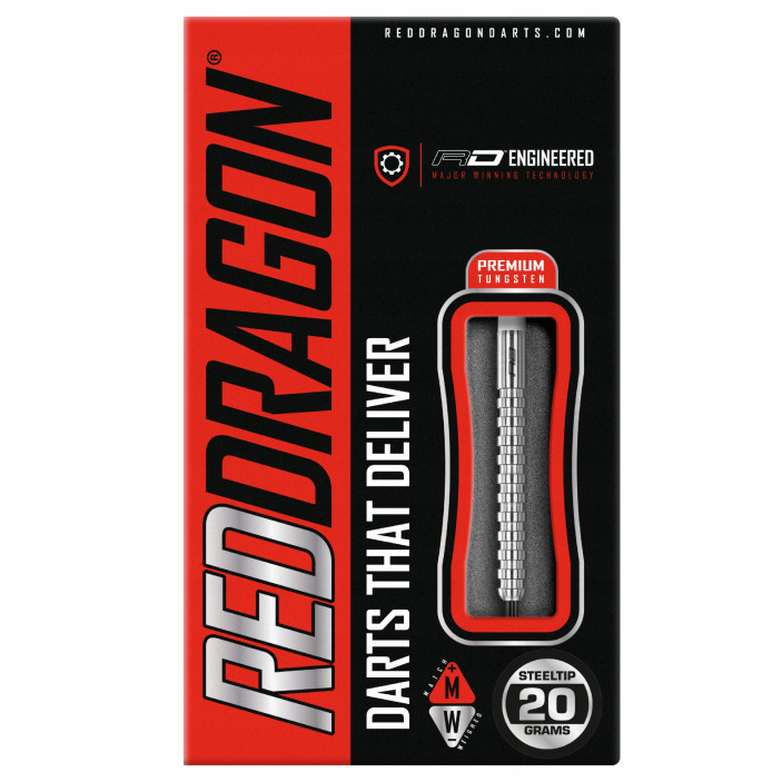 Lotki Rzutki Red Dragon Javelin 25g Steel 85%