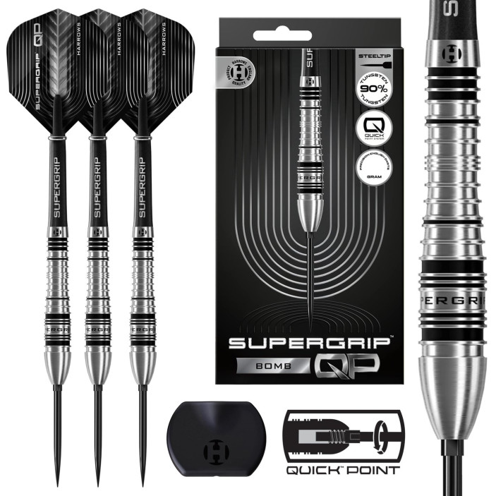 Lotki Rzutki Harrows Supergrip Bomb QP Quick Point 90% 25g