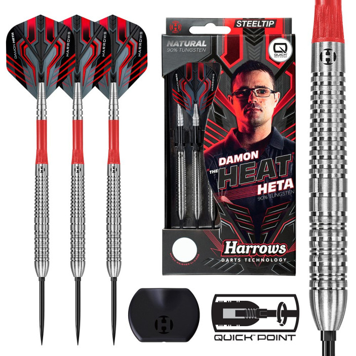 Rzutki Harrows Damon Heta Natural QP Quick Point 90% 25g