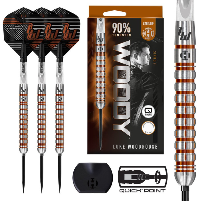 Lotki Rzutki Harrows Luke Woodhouse Series 2 QP Quick Point 90% 21g