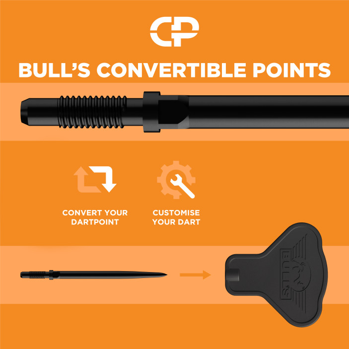 Barrele lotek do darta Bull's Prime Bolt CP 90% 24g 