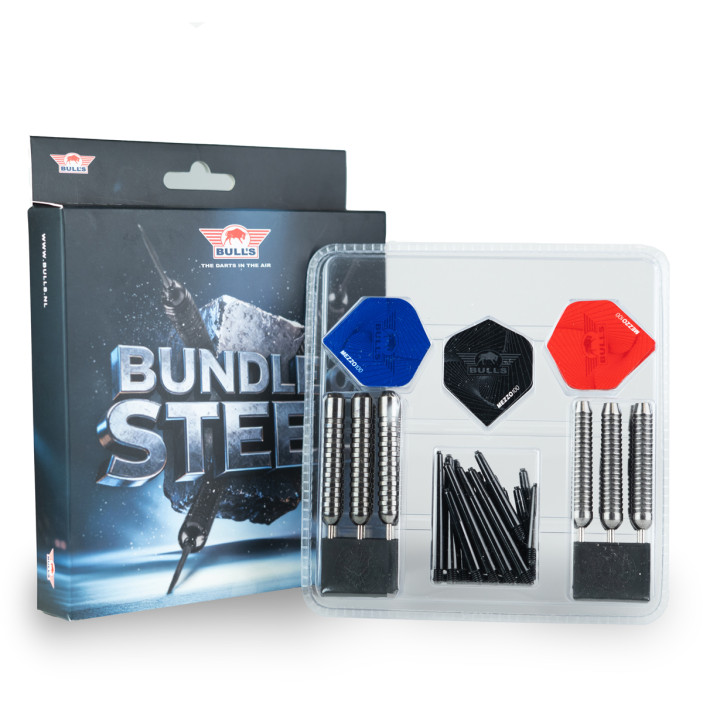 Zestaw lotek i akcesoriów Bull's Bundle of Steel