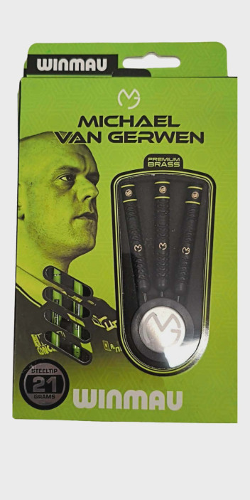 Lotki Rzutki Michael van Gerwen 21g brass black