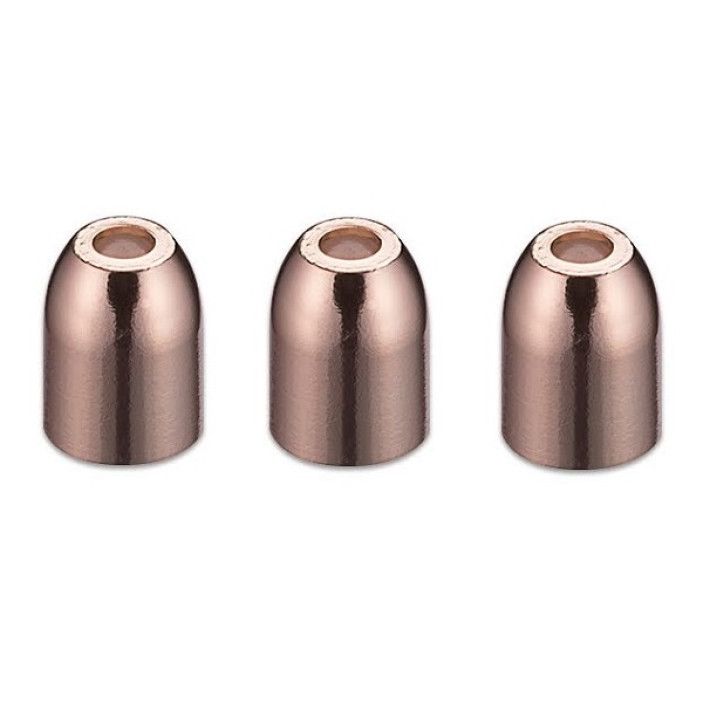 Kapturki do shaftów i piórek L-Style Premium Champagne Rings Pink Gold