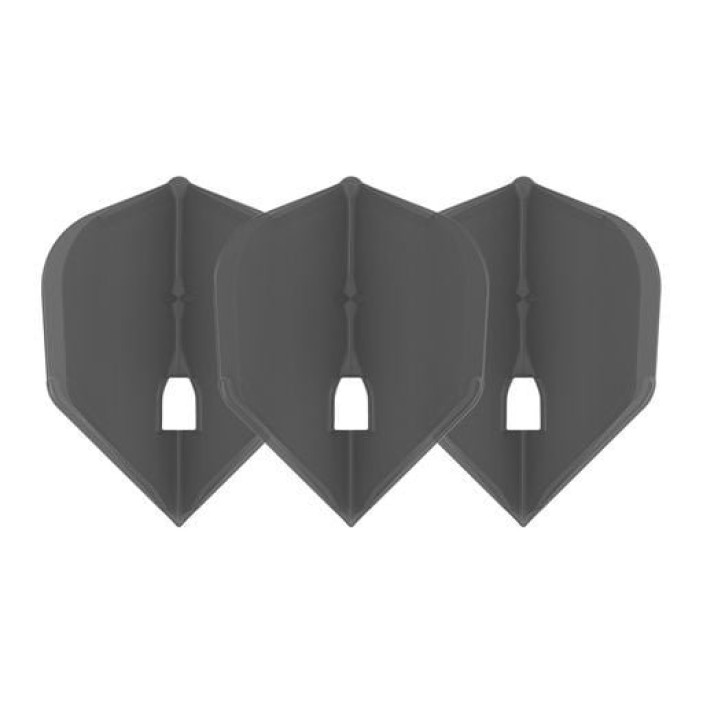 Piórka do darta L-Style L3PRO Standard Clear Black