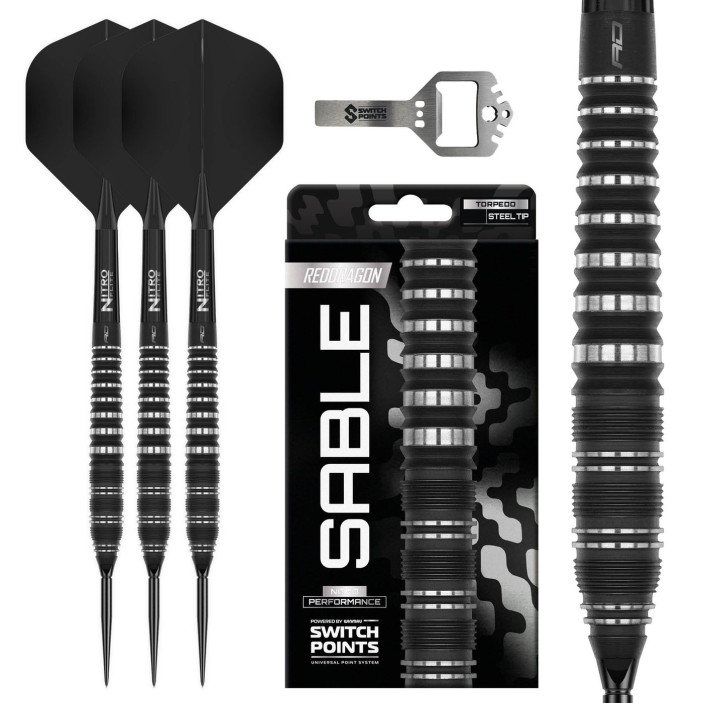 Lotki Red Dragon Sable Torpedo Black Switch Point 90% 23g