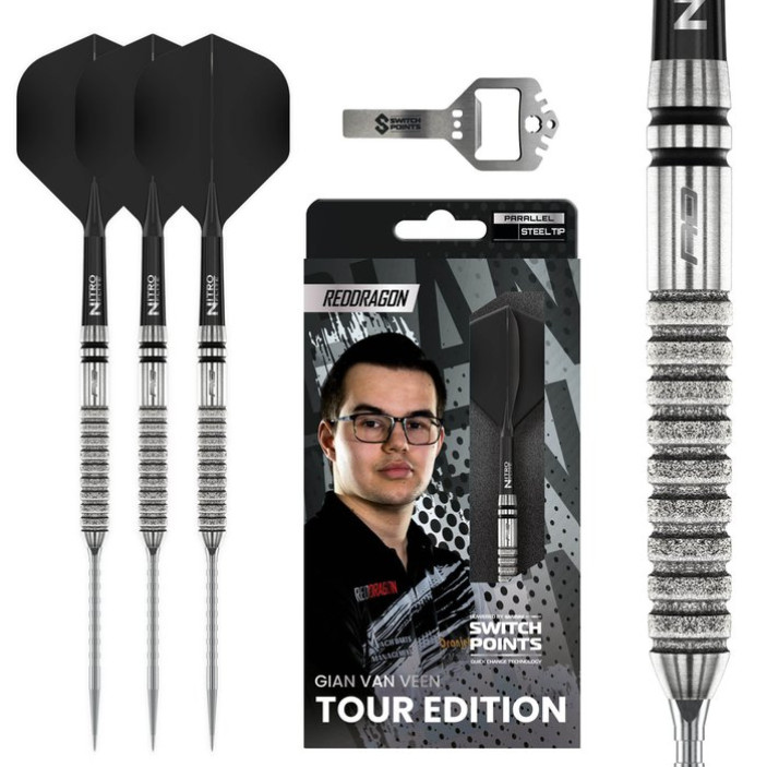 Lotki Red Dragon Gian van Veen Tour Edition Switch Point 90% 21g