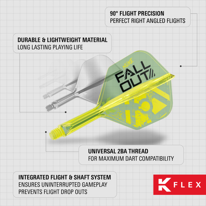 K-Flex Target Luke Littler Fallout Medium No6