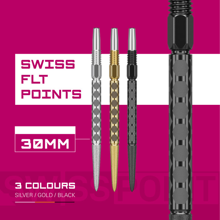 Groty Target Swiss Point FLT Czarne 30mm