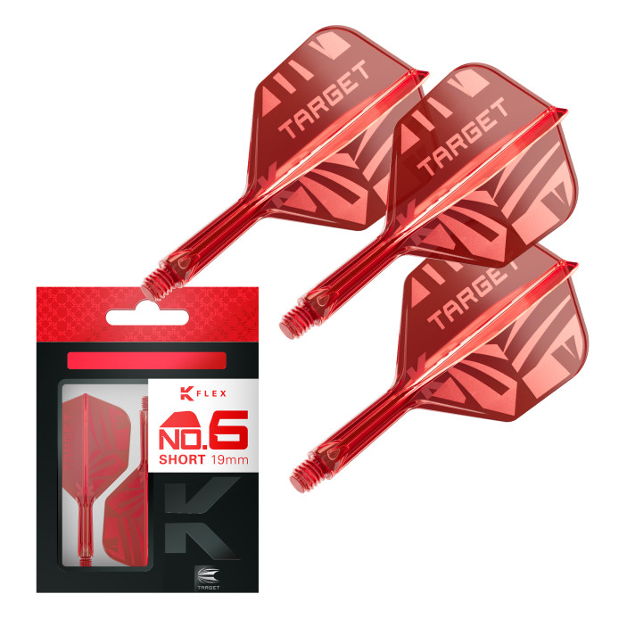 K-Flex Target K-Flex Flight Red Czerwone Short No6