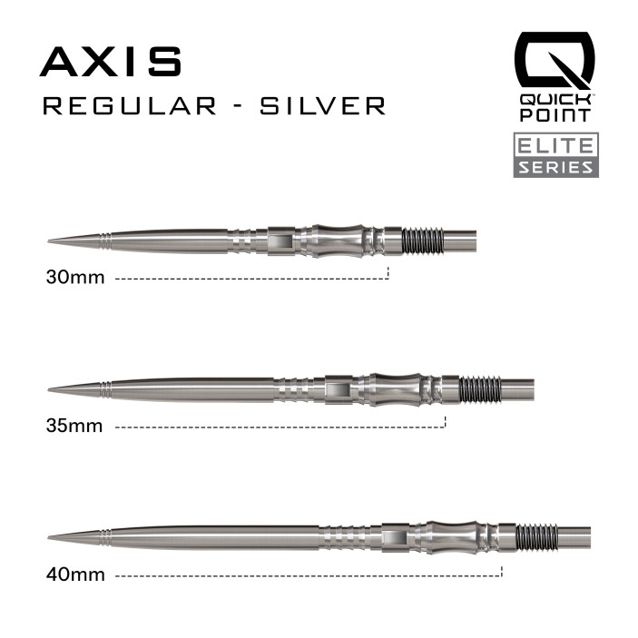 Groty Harrows Axis Quick Point Silver Srebrne 30mm