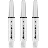 Shafty Mission Darts GripLock Short White Białe