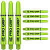 Shafty Target Pro Grip Medium Lime Zielone Zestaw 9szt.