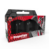 Piórka do darta Bulls DragonFlight Czarne Black Pear 200μm