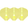 Piórka do darta L-Style L1EZ FANTOM Żółte Neon Yellow