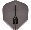 Piórka do darta L-Style L3EZ FANTOM Czarne  Clear Black