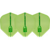 Piórka do darta L-Style L3EZ FANTOM Zielone Green