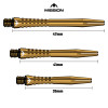 Shafty Aluminiowe Mission Atom13 Medium Złote