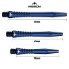 Shafty Aluminiowe Mission Atom13 Medium Niebieskie