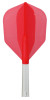  Piórka Cosmo Fit Flight  Air Shape Czerwony Red