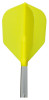 Piórka Cosmo Fit Flight  Air Shape Żółte Yellow