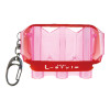 Etui na odlewane piórka L-Style Krystal Czerwony Clear Red