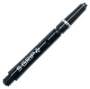Shafty Harrows Supergrip Spin Obrotowe Short Black/Silver (3szt.)