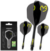 Winmau Fusion Shaft z Piórkiem Czarny Michael Van Gerwen Medium No6