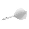 Shaft z piórkiem Cuesoul Rost77 Standard Solid White Białe Medium