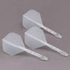 Shaft z piórkiem Cuesoul Rost T19 Standard Clear Przezroczyste Long