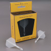 Shaft z piórkiem Cuesoul Rost T19 Standard Clear Przezroczyste Short