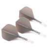 Shaft z piórkiem Cuesoul Rost T19 Standard Szary/Przezroczysty Medium
