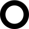 Ring Opona ochronna Tarczy do Darta XQMax  Black Czarna