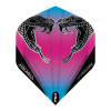 Piórka do lotek Red Dragon Peter Wright Snake Rainbow